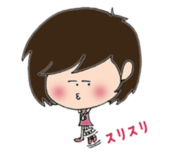 Daily life sticker of the girl No2 sticker #3189998