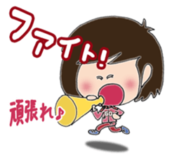 Daily life sticker of the girl No2 sticker #3190012