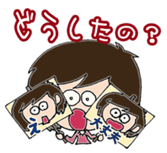 Daily life sticker of the girl No2 sticker #3190026