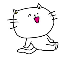 Cat that immediately reply sticker #3190067