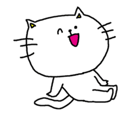 Cat that immediately reply sticker #3190067