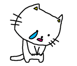 Cat that immediately reply sticker #3190068