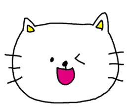 Cat that immediately reply sticker #3190069