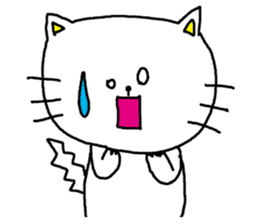 Cat that immediately reply sticker #3190070