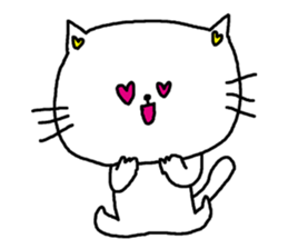 Cat that immediately reply sticker #3190080