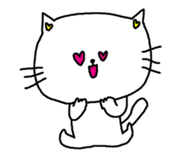 Cat that immediately reply sticker #3190080