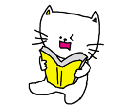 Cat that immediately reply sticker #3190084