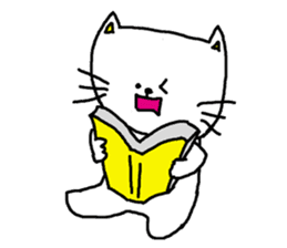 Cat that immediately reply sticker #3190084