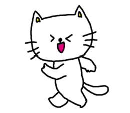 Cat that immediately reply sticker #3190087