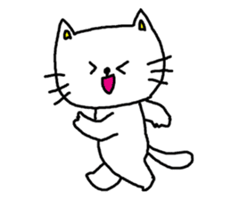 Cat that immediately reply sticker #3190087