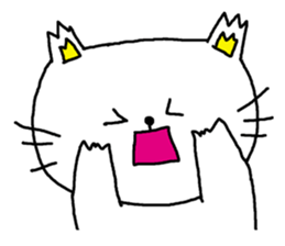 Cat that immediately reply sticker #3190088