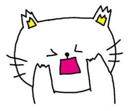 Cat that immediately reply sticker #3190088