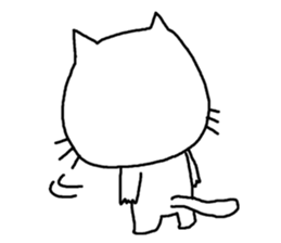 Cat that immediately reply sticker #3190089