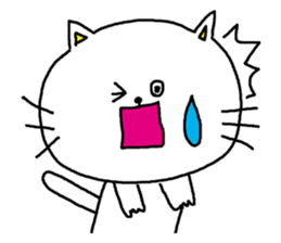 Cat that immediately reply sticker #3190091