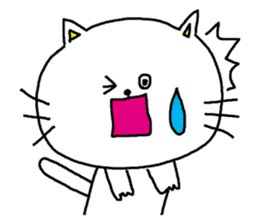 Cat that immediately reply sticker #3190091
