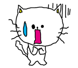 Cat that immediately reply sticker #3190092