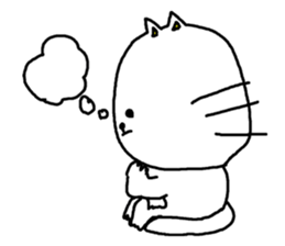 Cat that immediately reply sticker #3190093