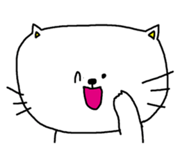 Cat that immediately reply sticker #3190096