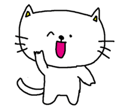 Cat that immediately reply sticker #3190097