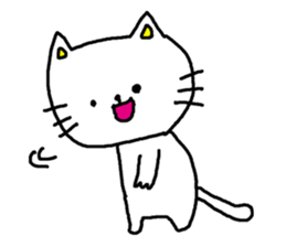 Cat that immediately reply sticker #3190101
