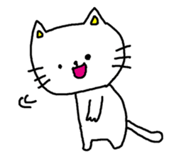Cat that immediately reply sticker #3190101