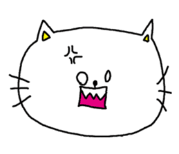 Cat that immediately reply sticker #3190102