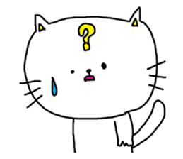 Cat that immediately reply sticker #3190105
