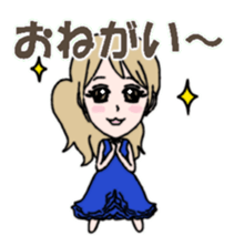 Natural girl sticker sticker #3190152