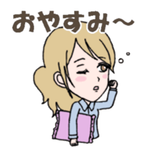 Natural girl sticker sticker #3190158