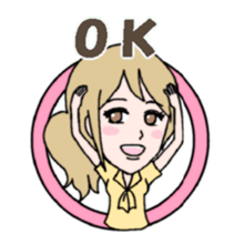 Natural girl sticker sticker #3190159