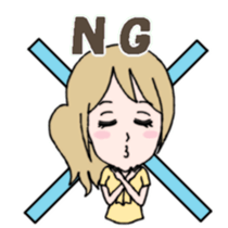 Natural girl sticker sticker #3190160