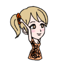 Natural girl sticker sticker #3190173