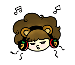 I'm not a bear. sticker #3190379