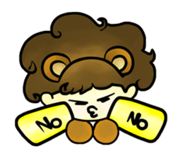 I'm not a bear. sticker #3190385