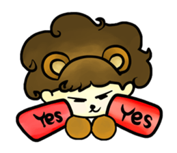 I'm not a bear. sticker #3190387
