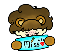 I'm not a bear. sticker #3190388