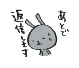 It is loose Rabbit sticker #3190535