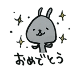 It is loose Rabbit sticker #3190552