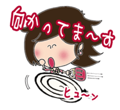 Daily life sticker of the girl sticker #3191584