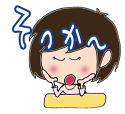 Daily life sticker of the girl sticker #3191594