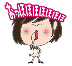 Daily life sticker of the girl sticker #3191607