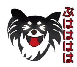 Uri Black Tan Chihuahua sticker #3191675