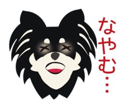 Uri Black Tan Chihuahua sticker #3191677