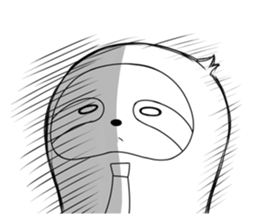 Late comer Sloth sticker #3191778