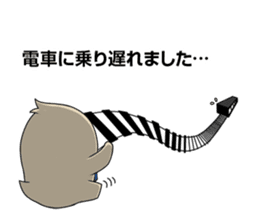 Late comer Sloth sticker #3191795