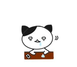 Excuse cat sticker #3192259