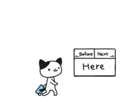 Excuse cat sticker #3192264