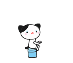 Excuse cat sticker #3192284