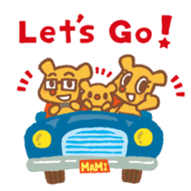 For mom - cute " Mamitan " stamp sticker #3192349