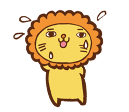 RAIO of a lion sticker #3192733